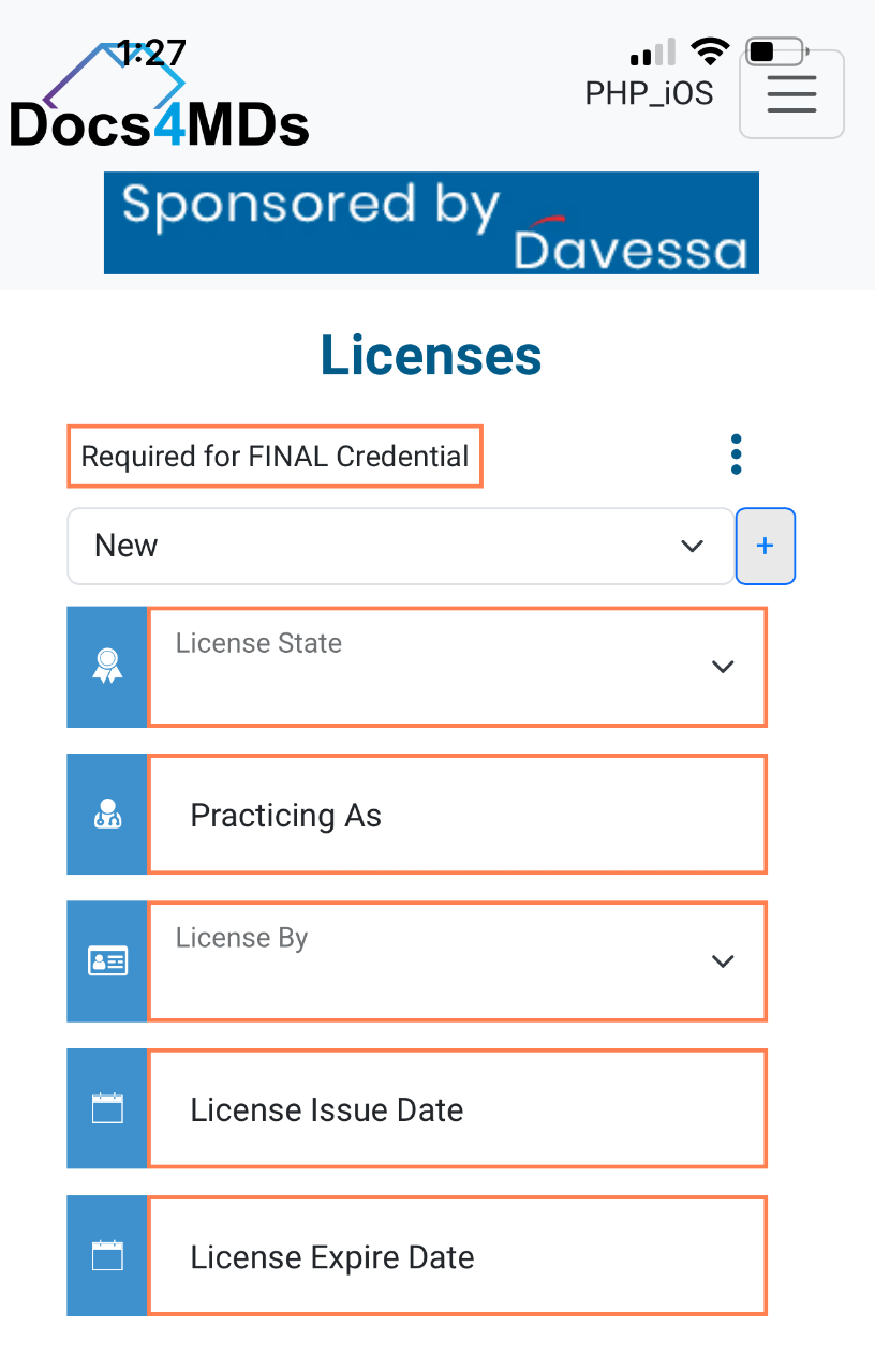 Creating a Credential Image