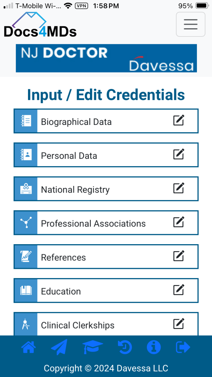 Editing a Credential Image